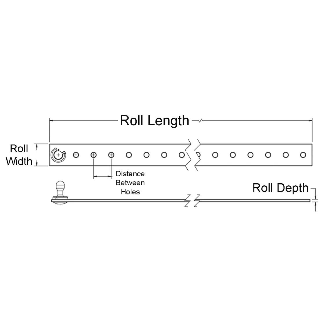 Cable Straps - Line Drawing