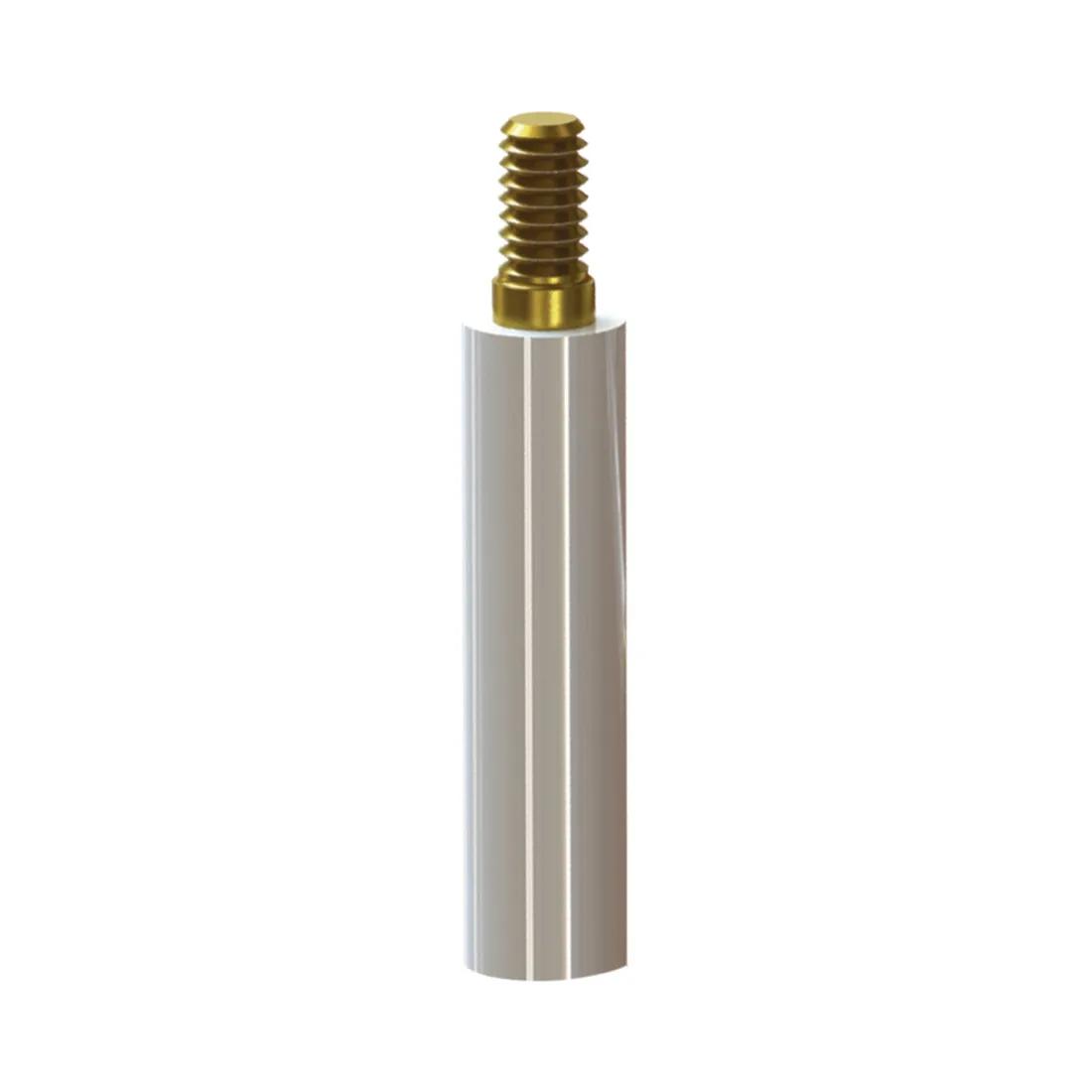 Male To Female Standoff - Round, Insulator, Nylon/Brass