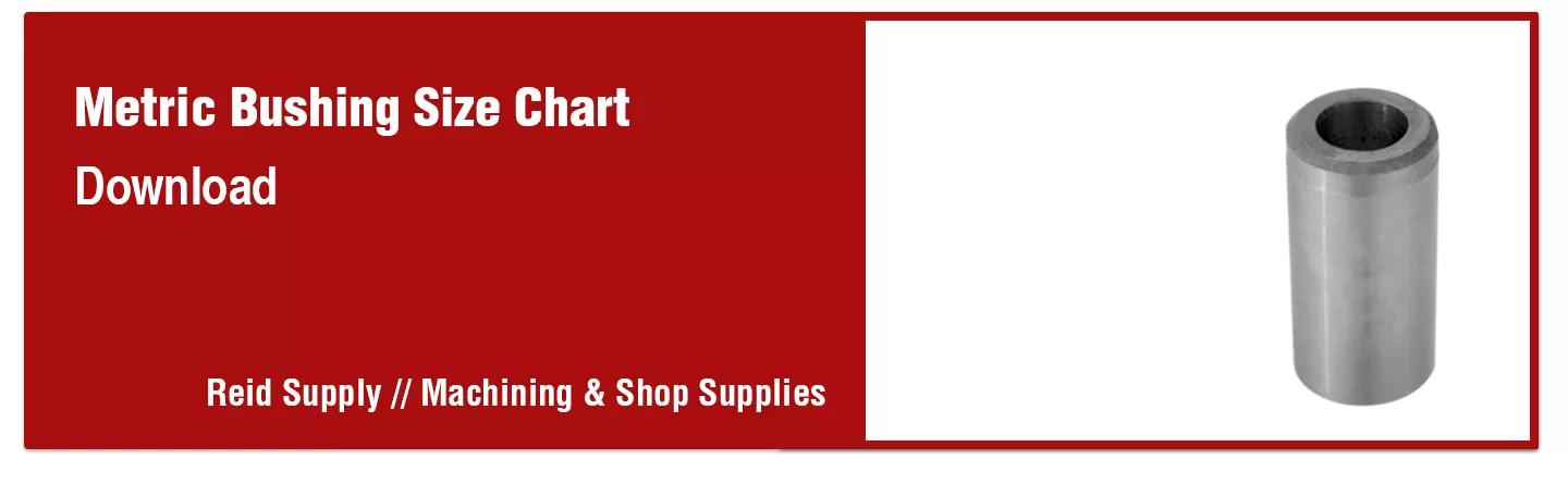 Metric Bushing Size Chart