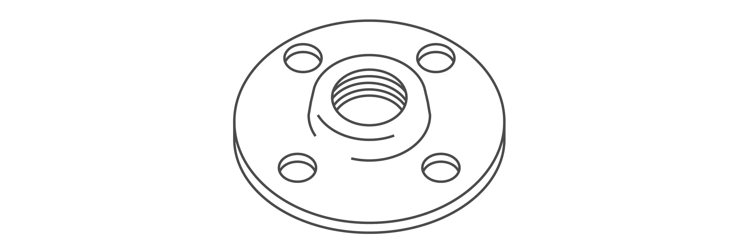 ​Threaded flanges
