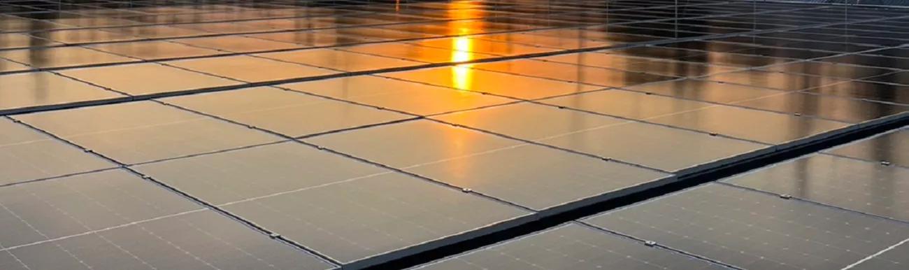 Sunset Rayong solar panels
