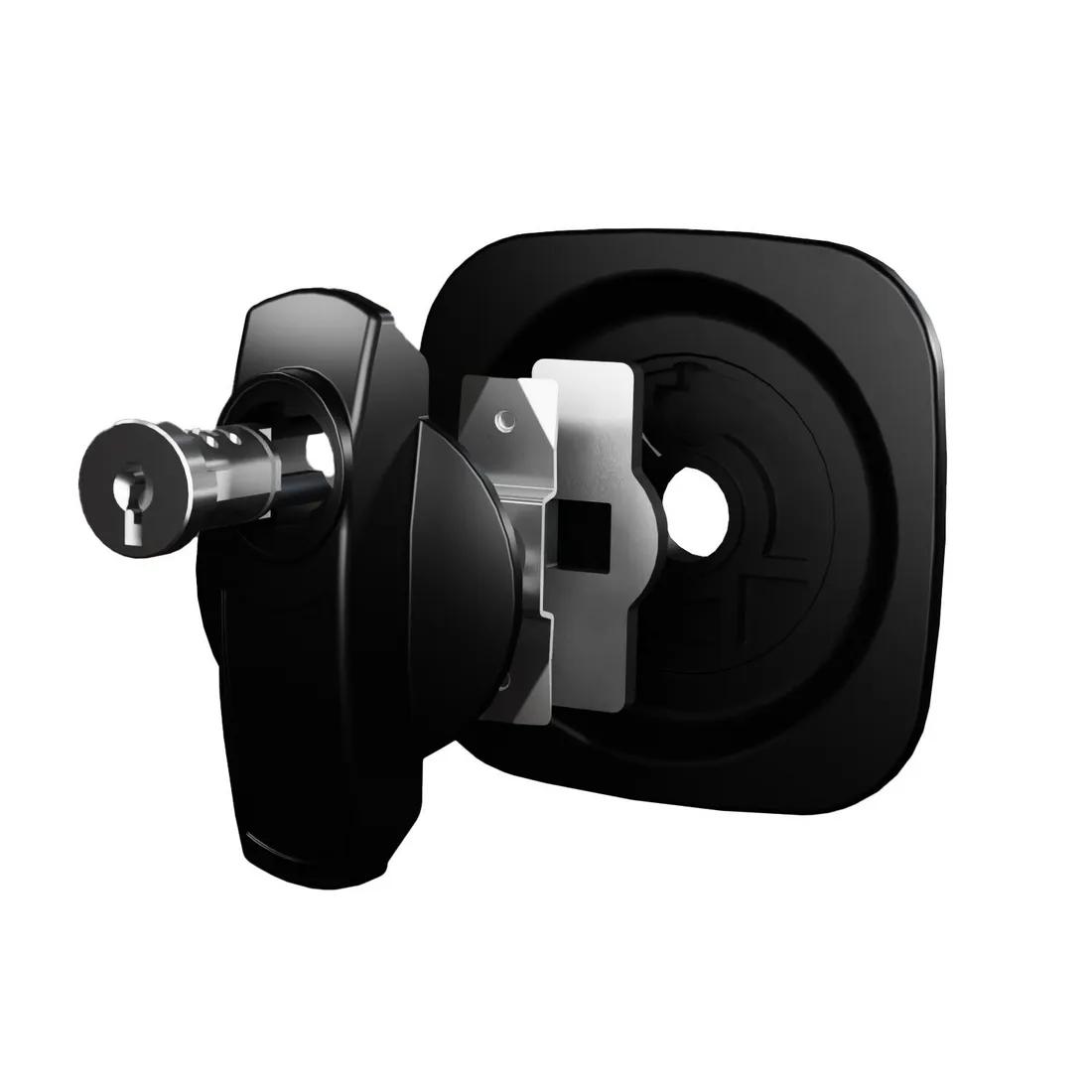 Furniture Locks - Flush Cup Board Black