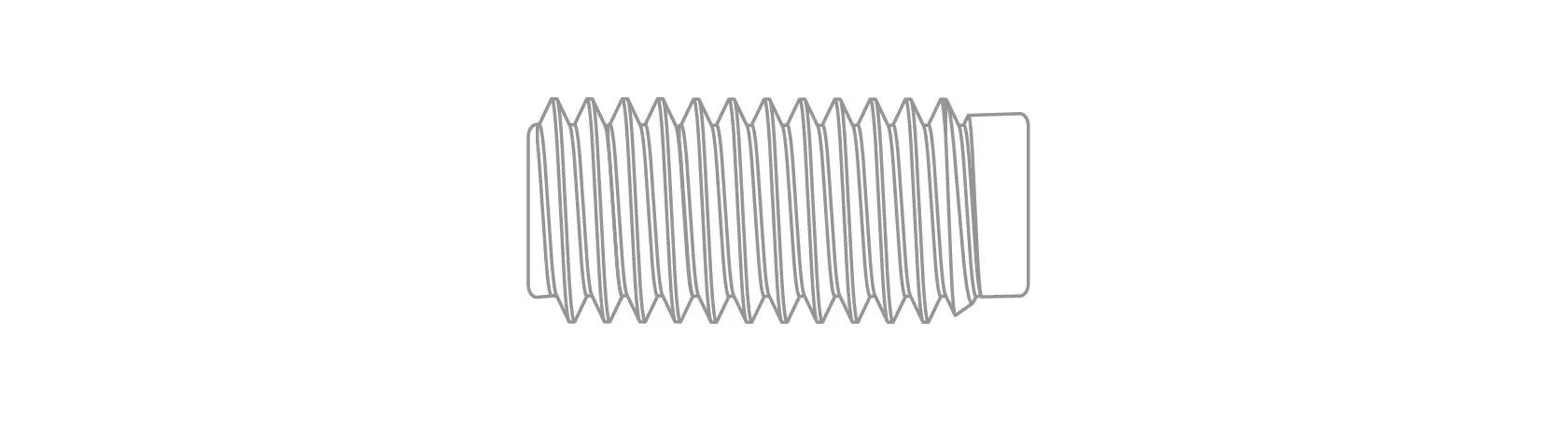 Half-dog set screw