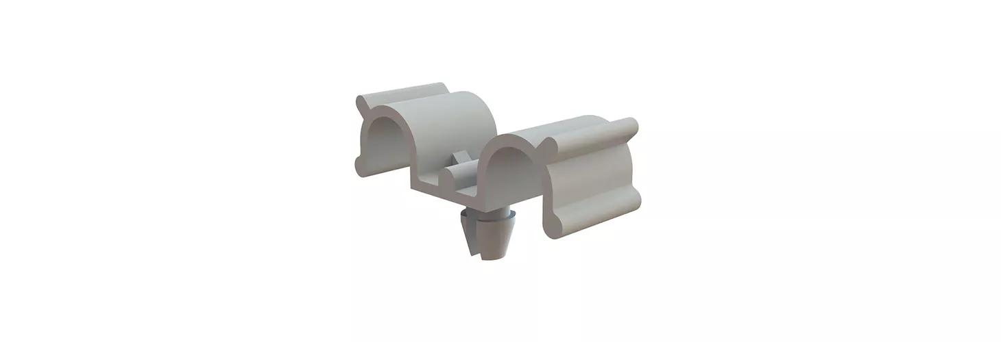 Cable Clamps - Dual Half U