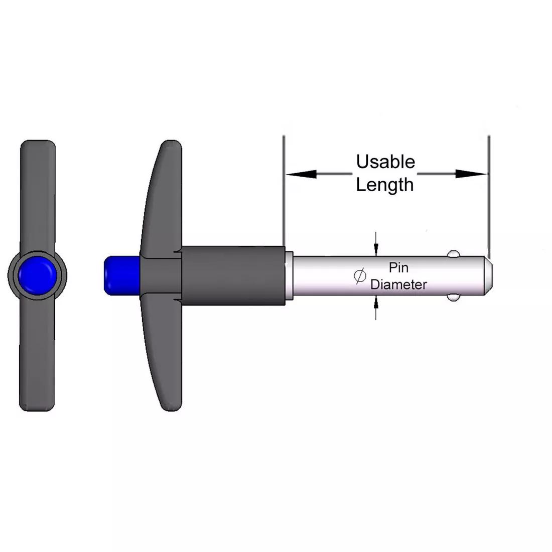 T-Handle Ball Lock Pin