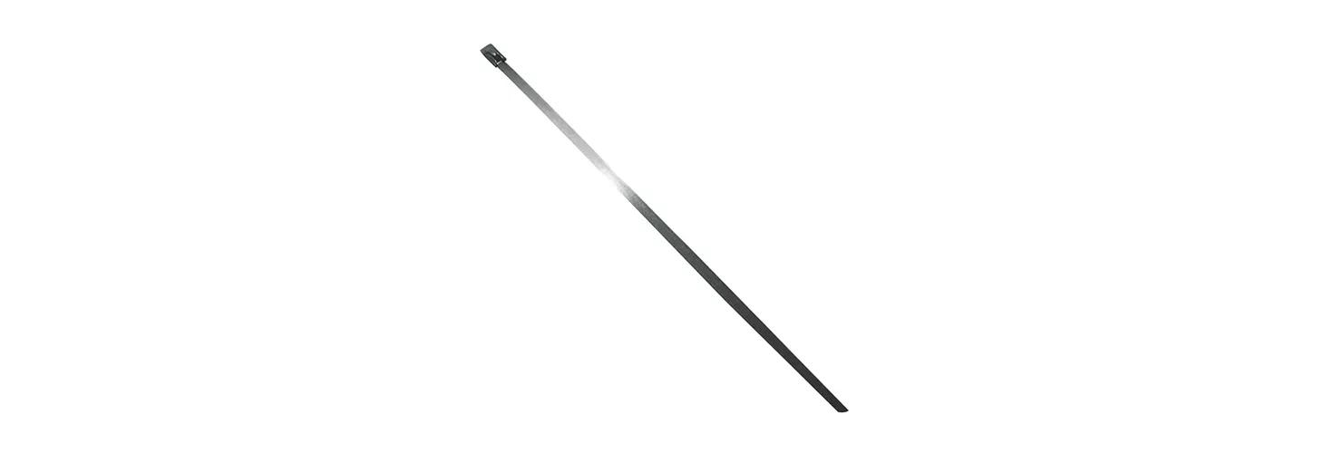 Stainless steel cable ties – standard, uncoated