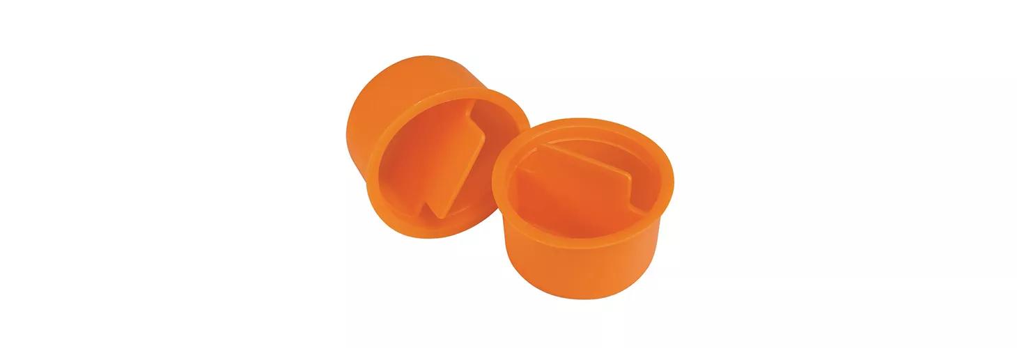 orange centre pull plugs 