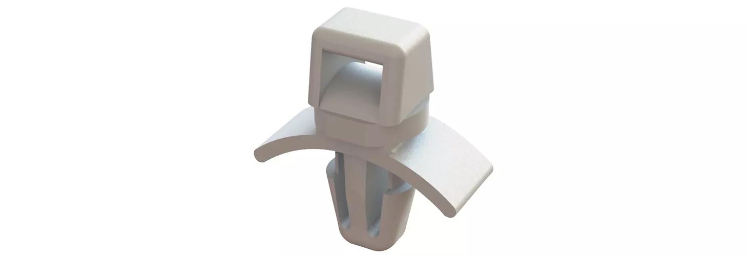 Arrowhead cable tie mounts