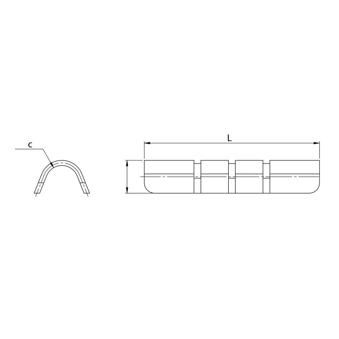 Hose Wear Protectors - Line Drawing