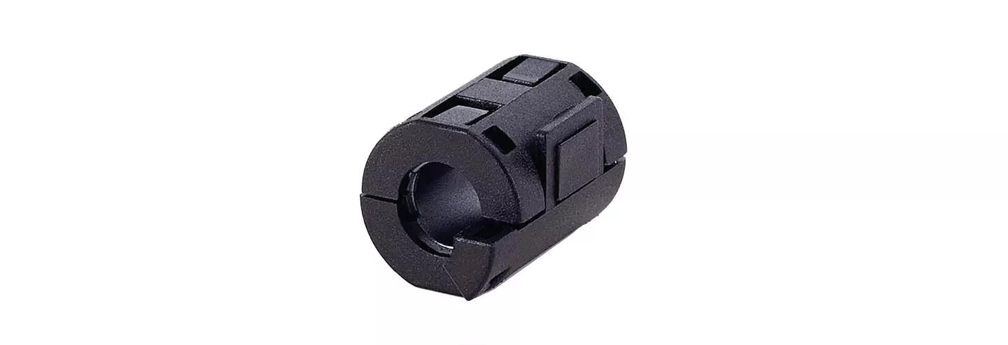 Round plastic ferrite sleeve