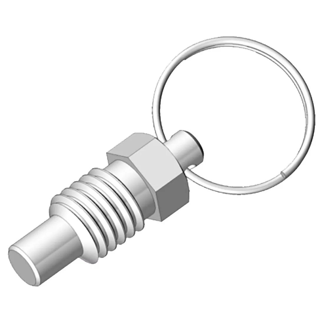 Buy Retractable Spring Plungers Ring Pull Short Essentra Components