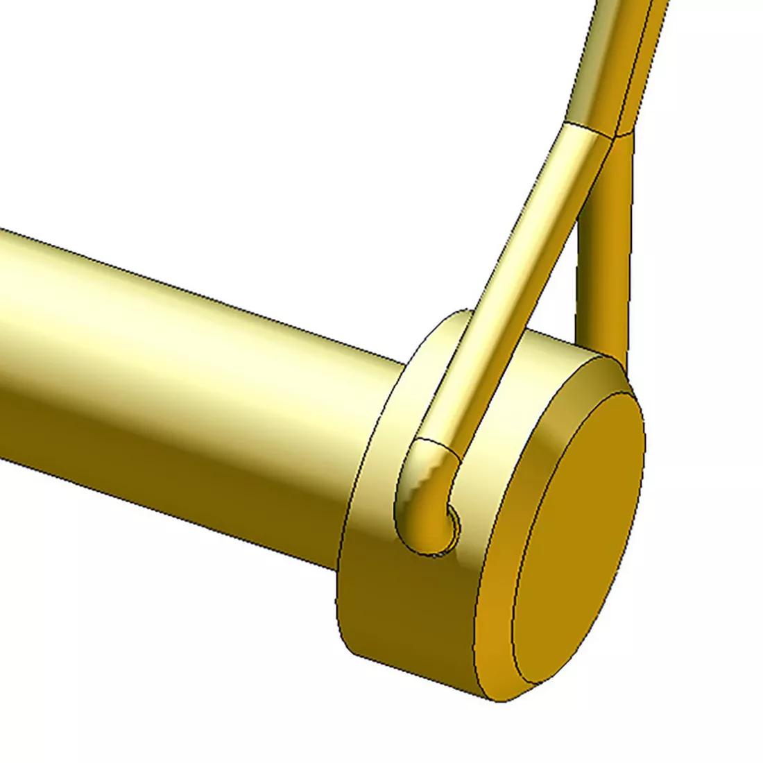 Wire Lock Pin Squ Gold - Detail