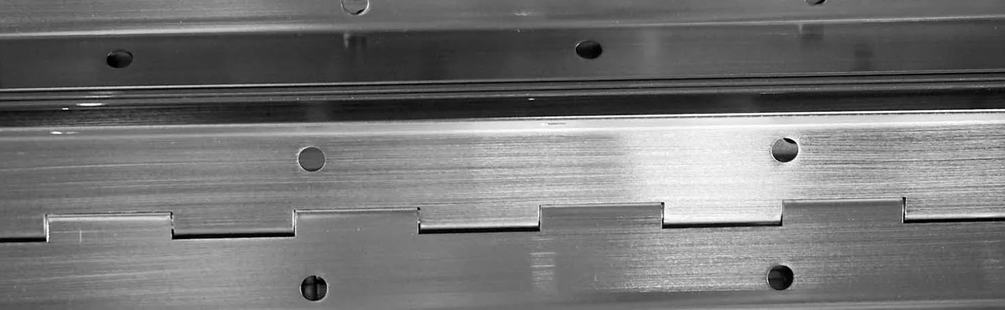 1-1/2 Wide Stainless Steel Piano Hinge
