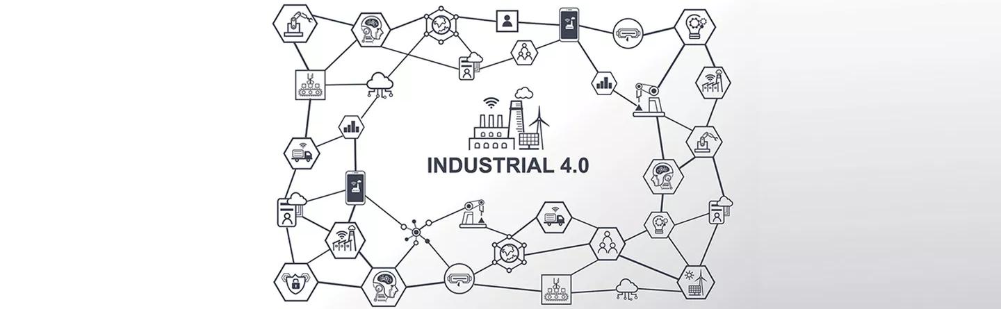 Industry 4.0 and purchase decisions illustration