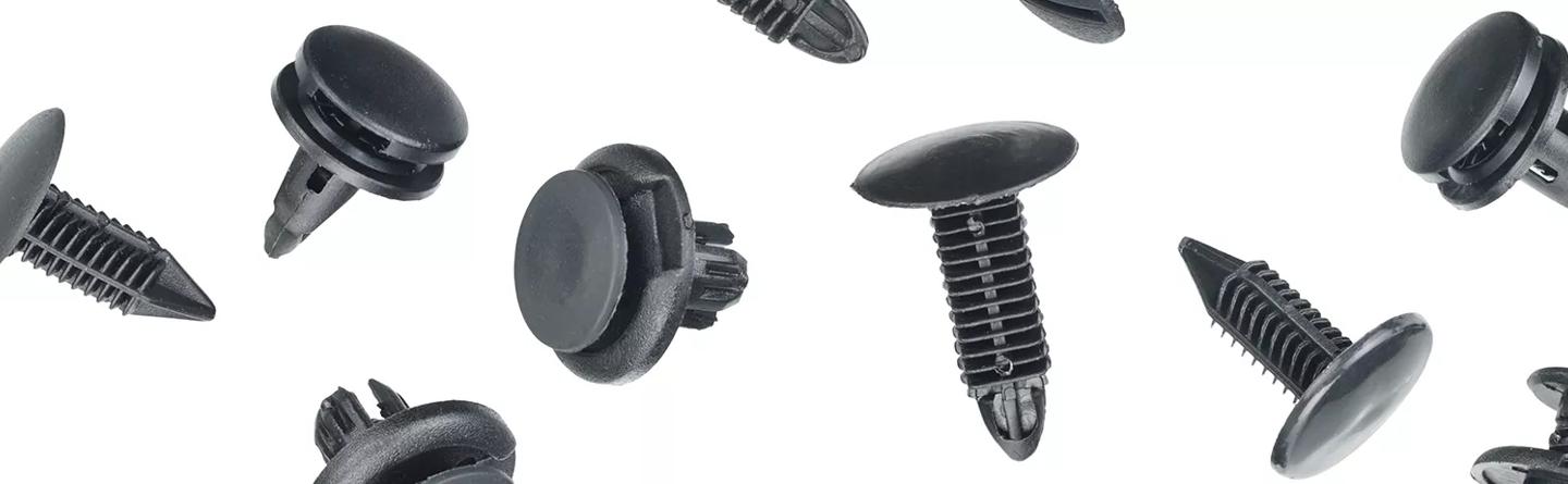 Fastener types showing different strengths and hardness
