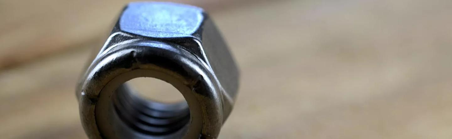 Metal locking nut