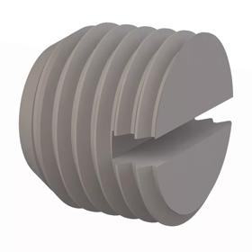 Set Screws - Plastic Slotted