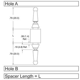 P160305_Standard_Snap_Lock_Supports-Rubber_Pull_Mount_Snap_Lock - Line Drawing