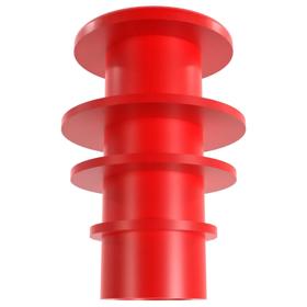 Ribbed Pipe-End Plugs