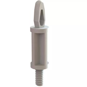 Screw & Lock Support - Non-Locking, Bayonet Nose, Threaded Male