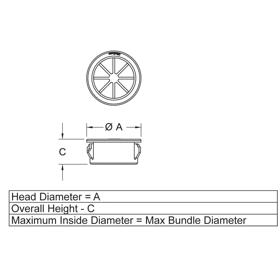 All Fit Bushings - Closed - Line Drawing