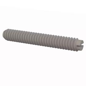 Set Screws - Plastic Slotted