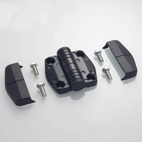 Leaf Hinges - Through Hole Mount with Cover Plate