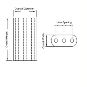 P160120_LED_Spacers-Elongated - Line Drawing