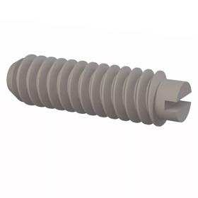 Set Screws - Plastic Slotted