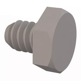 Hex Head Cap Screws - Plastic
