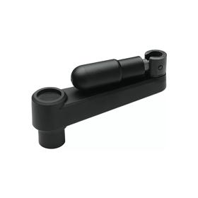 Crank Folding Crank Fold-Down Crank Handles - Straight Arm