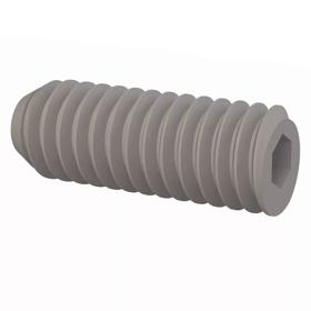 Set Screws - Plastic Hex Socket