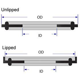 Ring Seal Clamps - Line Drawing