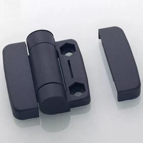 Leaf Hinges - Through Hole Mount with Cover Plate