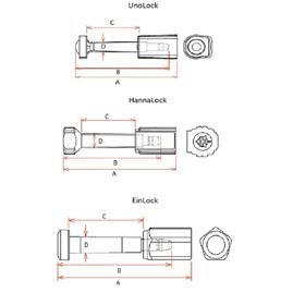 Bolt Seals - Line Drawing