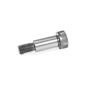 Thumb Screws - Knurled Metal with Shoulder