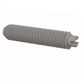 Set Screws - Plastic Slotted