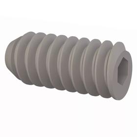Set Screws - Plastic Hex Socket