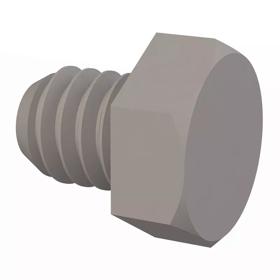 Hex Head Cap Screws - Plastic