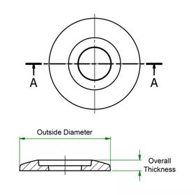 Washer - Snap Rings - Nylon