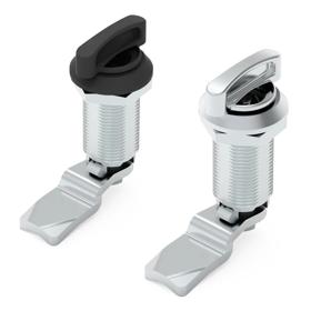 Thick Door Quarter Turn Latches - Wing Knob