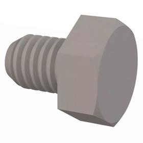 Hex Head Cap Screws - Plastic