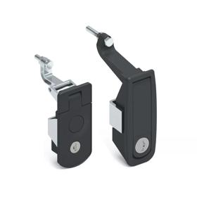 Flush Compression Lever Latches