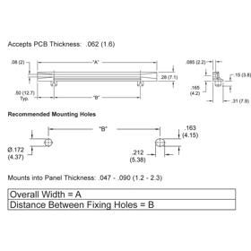 P160018_Horizontal_Card_Guides-Snap_In_One_Sided_Slide_In - Line Drawing