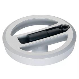 Metal Straight Handwheel - With Handle