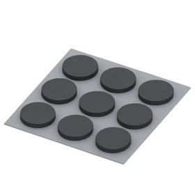 Self-Adhesive, Screw-On Feet and Bumpers