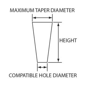 Masking Tapered Plugs