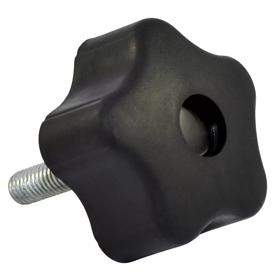 Clamping Knobs Star Male Stud Ergonomic Grip, Soft Touch