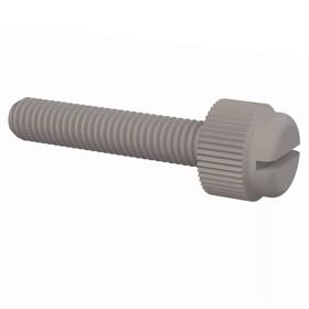 Thumb Screws - Knurled Plastic with Slot