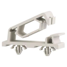 Flat Cable Clamp - Snap In, Hinged, Tension